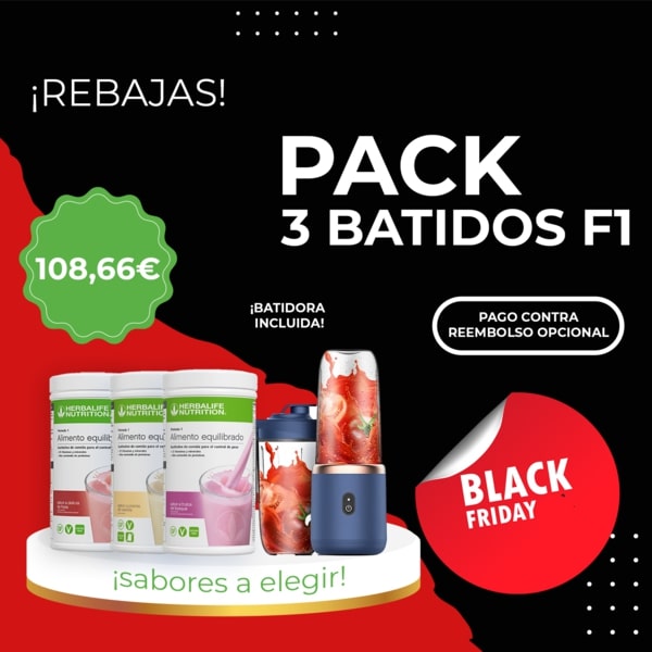 3 batidos Fórmula 1