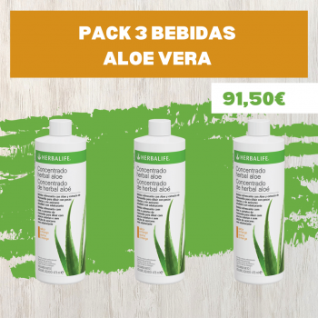 Pack 3 bebidas de Aloe Herbalife
