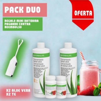 Pack DUO - 2 Té | 2 Aloe