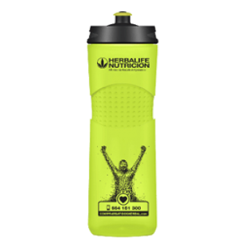 Botella deportiva bidón verde