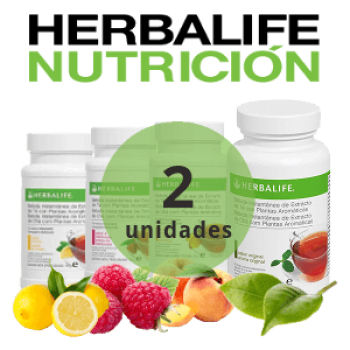 Pack 2 bebidas de té Herbalife