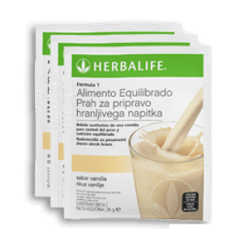 Sobres de batido Herbalife fórmula 1